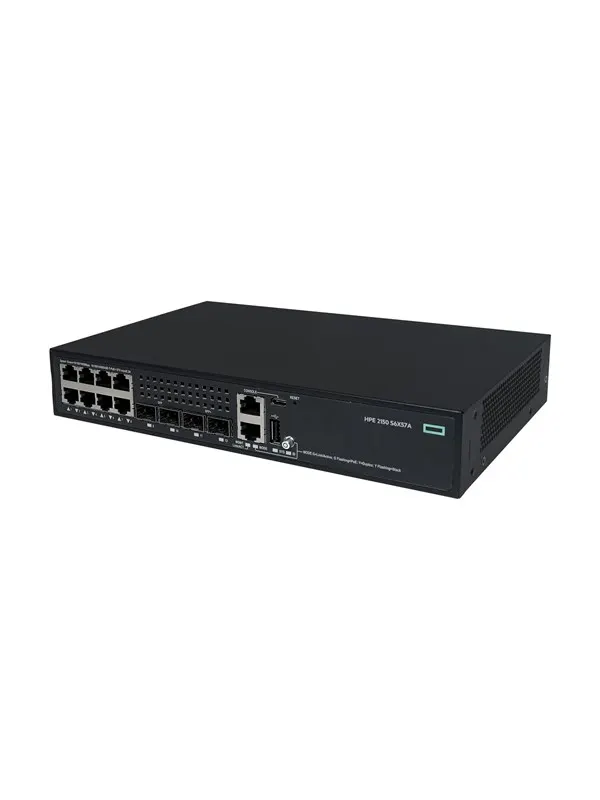 Hewlett Packard Enterprise HPE Networking Comware 2150 8p 10M/100M/1G PoE+ 2p SFP 1G 2p SFP+ 1G/10G 125W