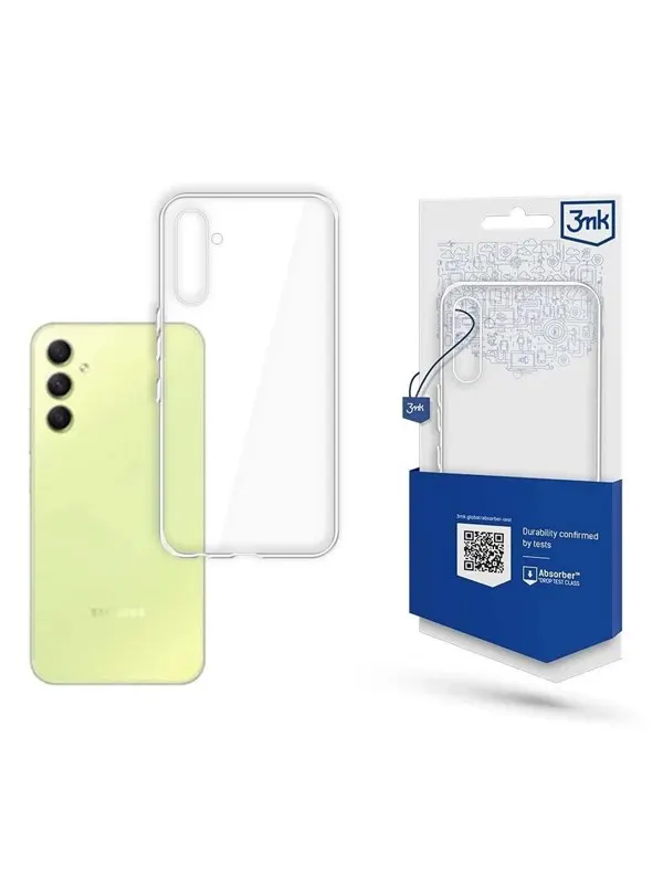 3mk Clear Case for Samsung Galaxy A34 5G - transparent
