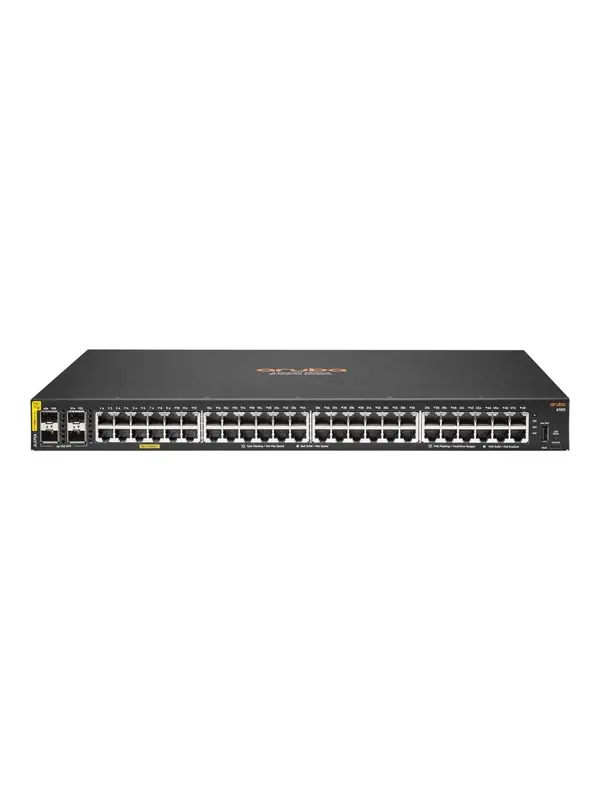 Hewlett Packard Enterprise HPE Aruba 6100 48G Class4 PoE 4SFP+ 370W Switch