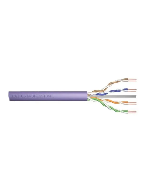 DIGITUS Professional bulk cable - 100 m - purple RAL 4005 - Lila - 100m