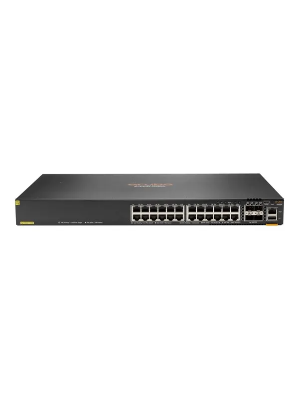 Hewlett Packard Enterprise HPE Aruba 6200F 24G Class4 PoE 4SFP+ 370W Switch