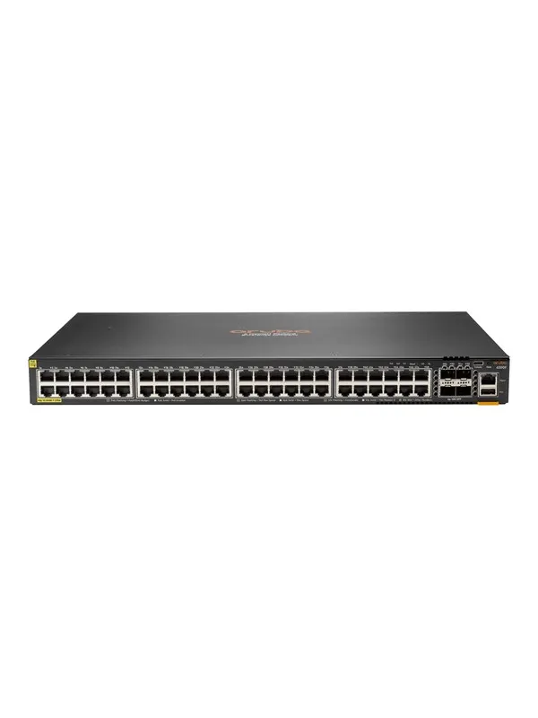 Aruba Networks HPE Aruba Networking CX 6200F 48G Class 4 PoE 4SFP 370W Switch