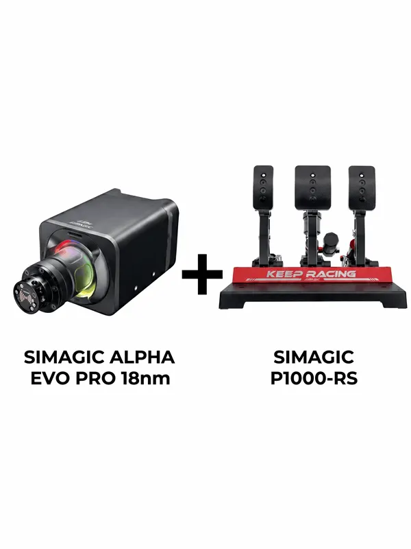 Simagic Alpha Evo Pro 18nm + P1000-RS - Simracingpaket