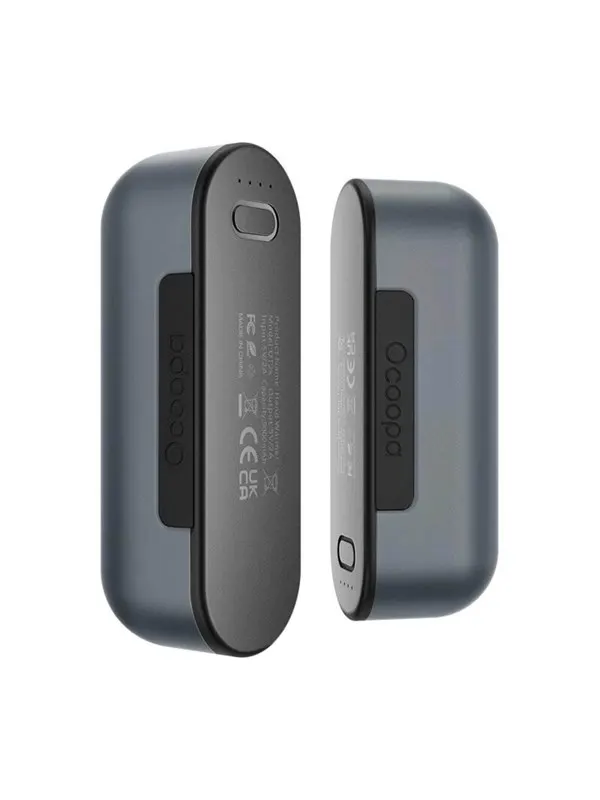 Ocoopa UT2s 2x5000 mAh hand warmer with powerbank function USB-C - 5000 mAh