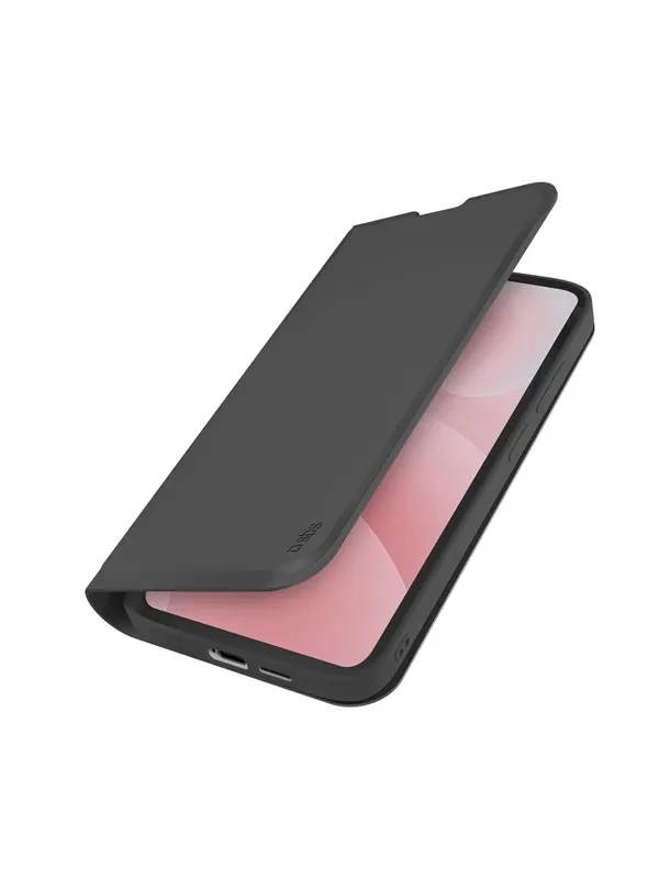 SBS Wallet Smooth Case for Samsung Galaxy S26 with Flip - Black