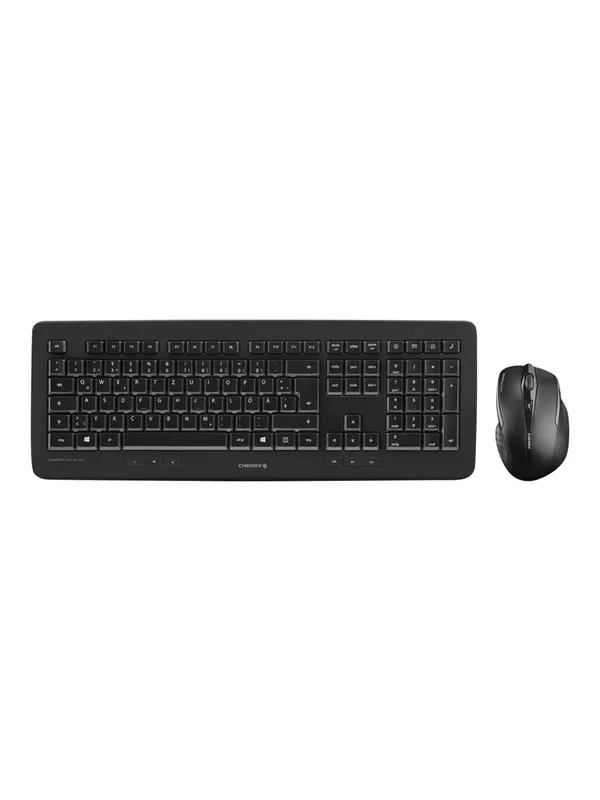 Cherry DW 5100 - Tastatur & Mus set - Engelska (UK) - Svart