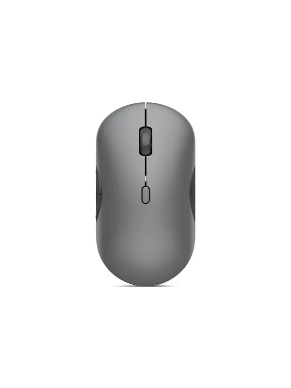 Lenovo 700 - mouse - multi-device - Bluetooth 5.3 2.4 GHz - luna grey - Mouse - Optic - 6 knappar - Grå