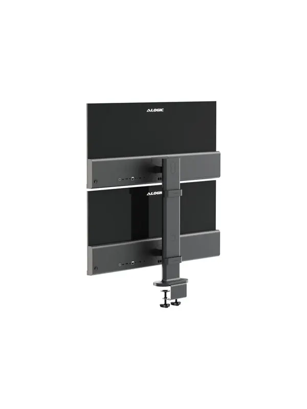 ALOGIC Elevate stand - vertical - for 2 LCD displays - space grey