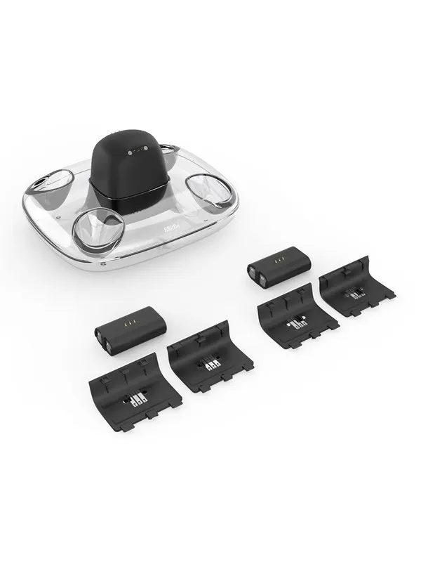 8BitDo Dual Charging Dock + 2 batteries for Xbox One + Series X/S - Black - Microsoft Xbox One