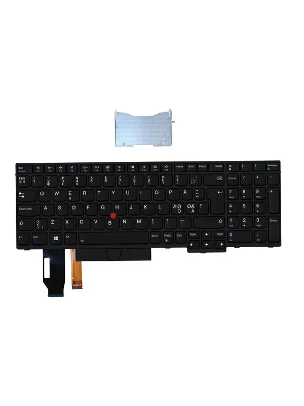 Lenovo Lite-On - Laptop tagentbord - till ersättning - Nordisk - Svart