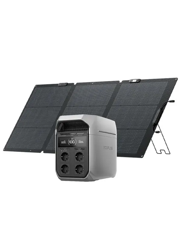 EcoFlow Delta 3 Plus + 160W Solar Panel - Bundle