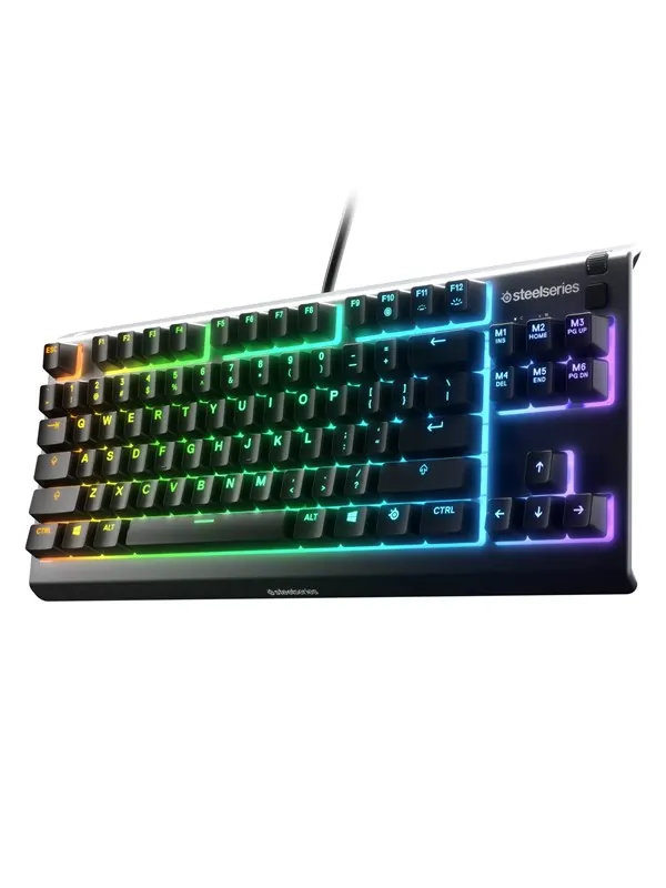 SteelSeries Apex 3 TKL - Gaming Keyboard - Utan numpad - Engelska (US) - Svart