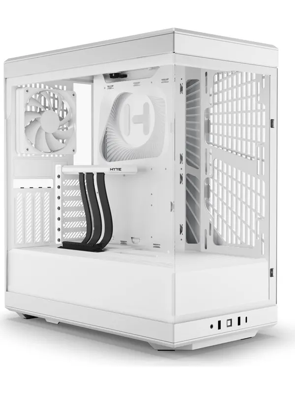 HYTE Y40 - Snow White - Chassi - Miditower - Vit