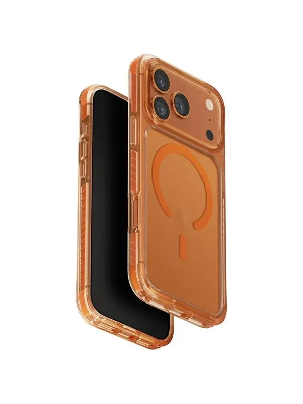 UNIQ Combat Magclick Charging Case for iPhone 17 Pro Max - Orange