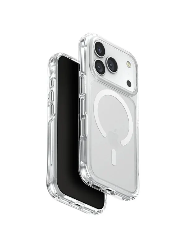 UNIQ LifePro Xtreme Magclick Charging Case for iPhone 17 Pro - Transparent-Glitter