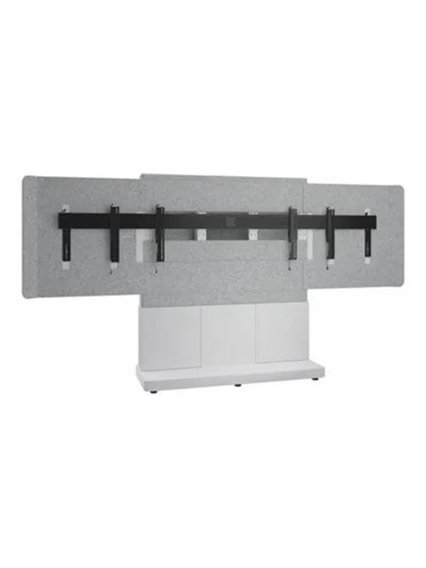 Middle Atlantic Forum stand - for 2 flat panels - Max 136 kg - recommended for 76"-85"