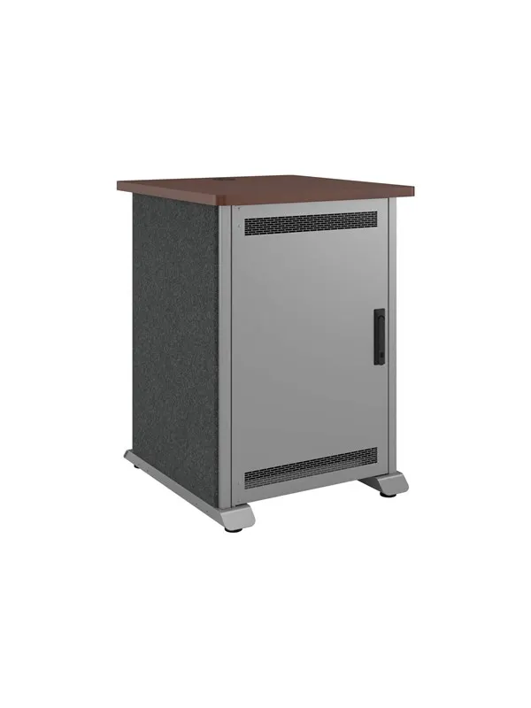 Middle Atlantic Forum cart - biltmore cherry charcoal grey magnesium - TAA Compliant - Max 136 kg - recommended for