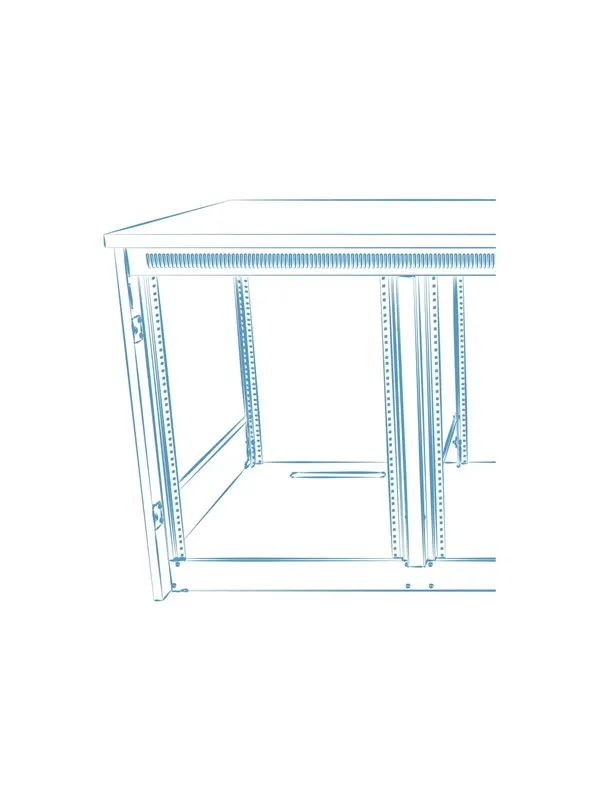 Middle Atlantic C5 Series mounting component - millwork drawings and hardware - Max - recommended for