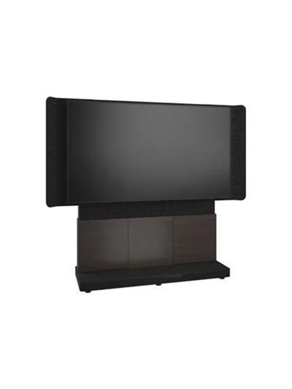 Middle Atlantic Forum stand - for LCD display / video conferencing system - dark finish - asian night black charcoal grey - TAA Compliant - Max 68 kg - recommended for 70" / 75"