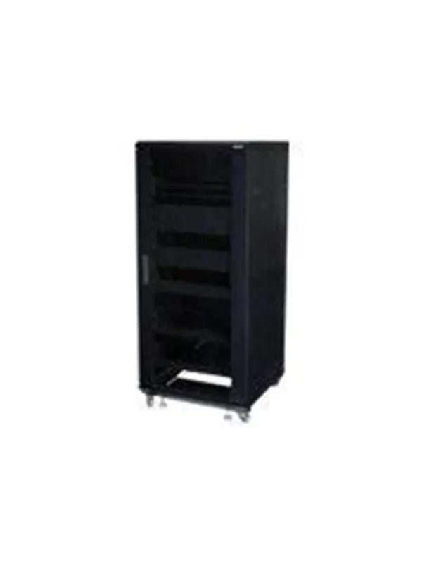 Sanus Component Series CFR2127 rack - for AV System - black - Max 340 kg - recommended for