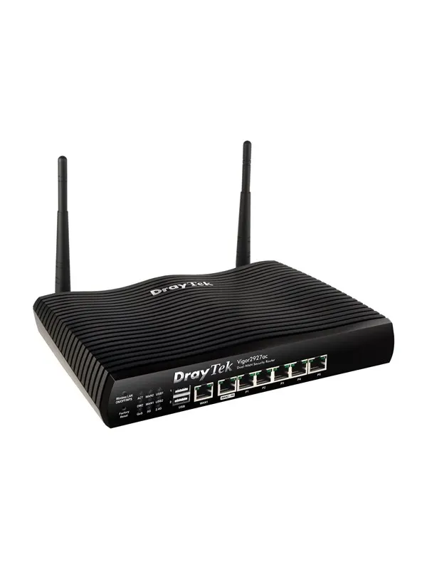 DrayTek Vigor 2927ac - Wireless router 802.11a/b/g/n/Wi-Fi 5 Wave 2