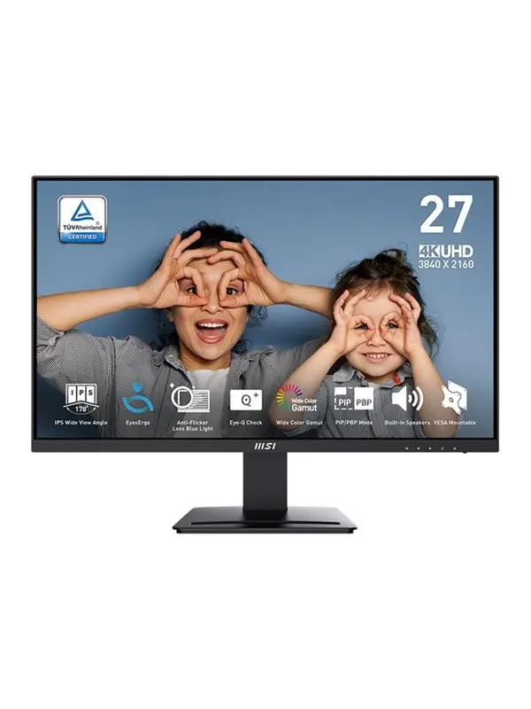 27" MSI PRO MP273U - 3840x2160 - 60Hz - IPS