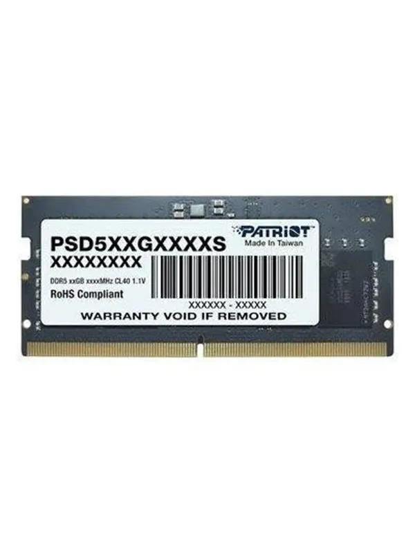 Patriot Signature Line SODIMM DDR5-5600 - 16GB - CL46 - Single Channel (1 pcs) - Svart