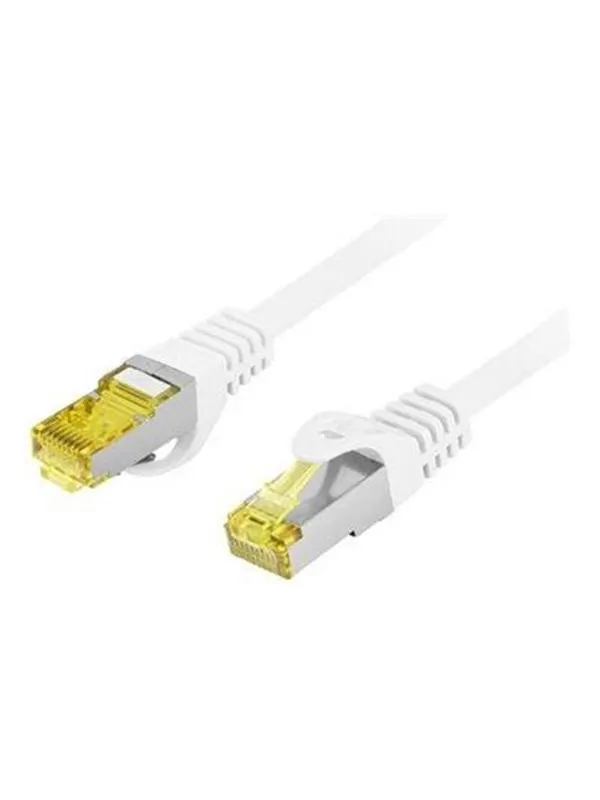 Lanberg patch cable - 50 cm - white - Vit