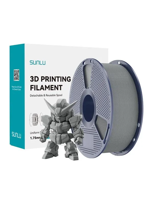Sunlu PLA+ 2.0 Filament - Gray