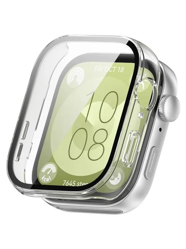 Tech-Protect Defense360 Case for Huawei Watch Fit 3 - Transparent