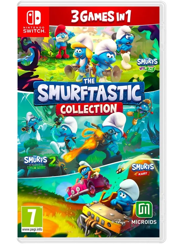 The Smurftastic Collection (3-in-1) - Nintendo Switch - Äventyr
