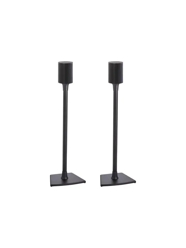 Sanus WSSE12 stand - fixed - for speakers - black - Max 2.2 kg - recommended for