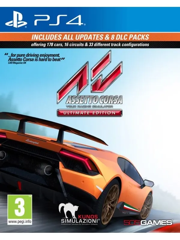 Assetto Corsa (Ultimate Edition) - Sony PlayStation 4 - Racing