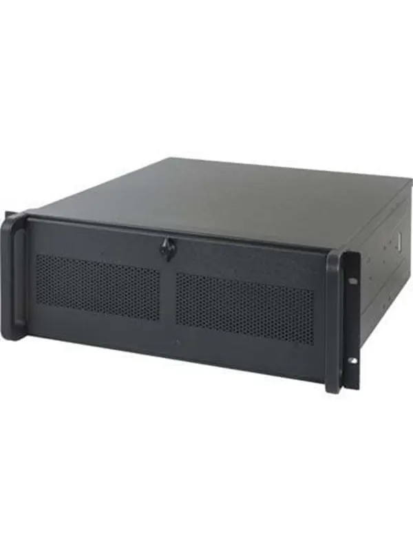 Chieftec UNC-410S-B - kan monteras i rack - 4U - Chassi - Server (Rack) - Svart