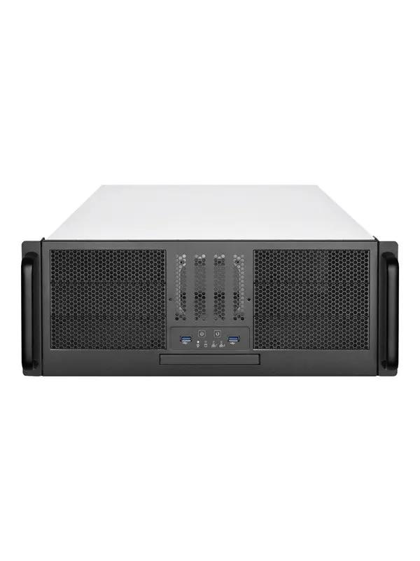 SilverStone RM41-506 - Chassi - Server (Rack) - Sølv