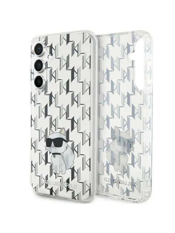 Karl Lagerfeld KLHCS23FEHNCMKLT S23 FE S711 transparent hardcase Monogram Choupette