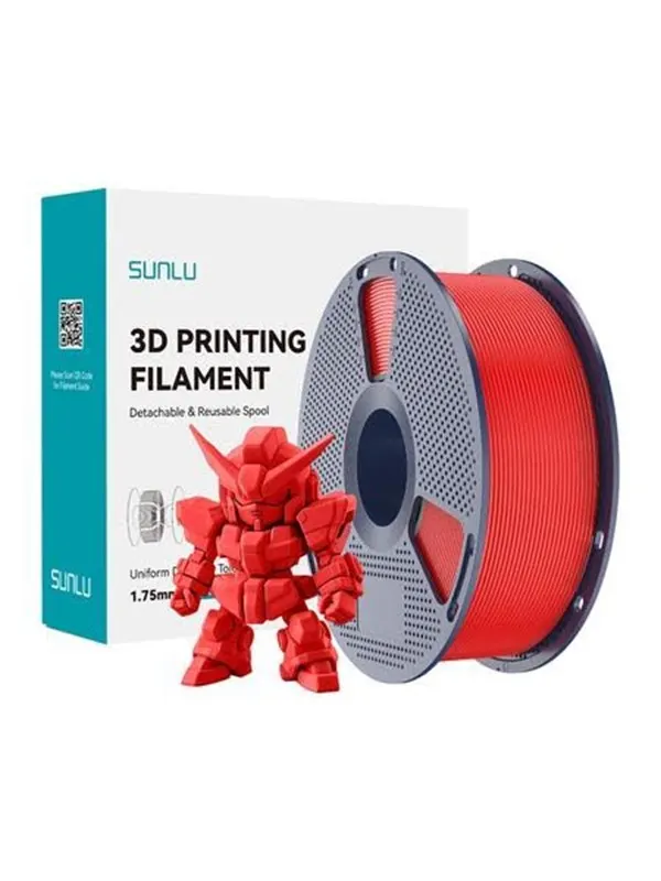 Sunlu PLA+ 2.0 Filament - Red