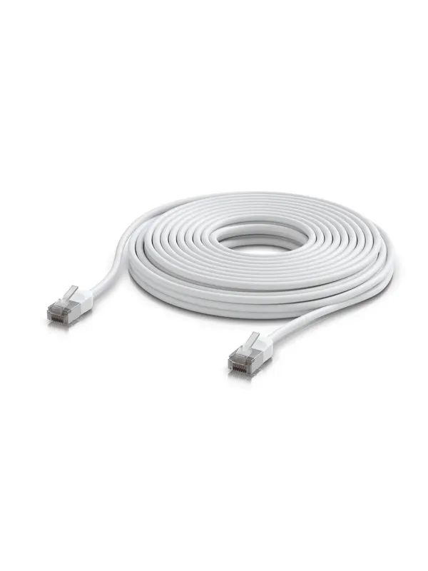 Ubiquiti UniFi Premium Patch Cable Outdoor White 12M - Vit - 12m