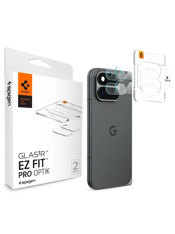 Spigen Glass tR EZ Fit Optik Pro 2 Pack - crystal clear - Google Pixel 11 Pro Fold