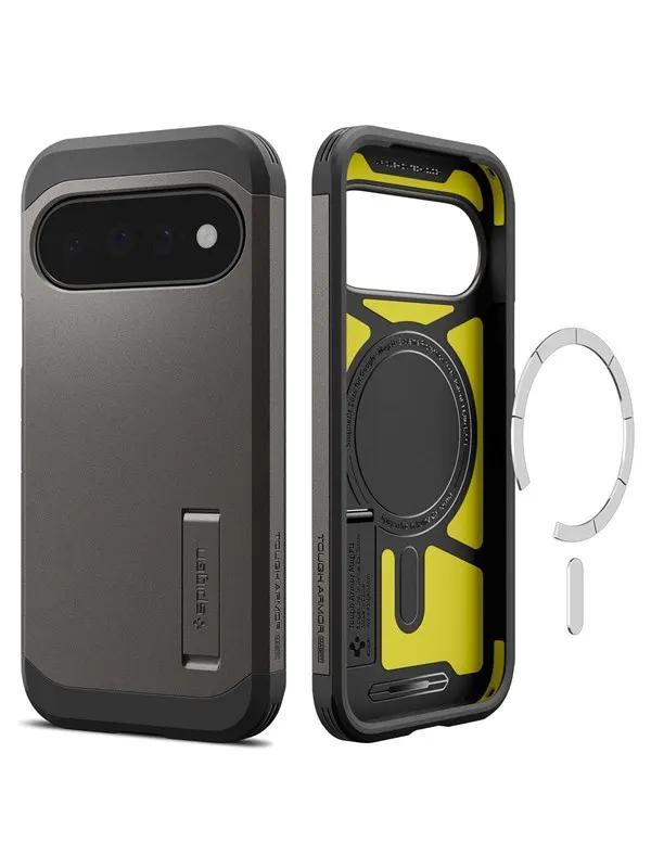 Spigen Tough Armor MagSafe - gunmetal - Google Pixel 11