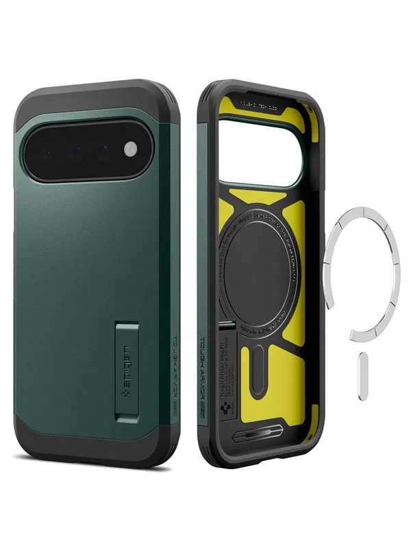Spigen Tough Armor MagSafe - abyss green - Google Pixel 11