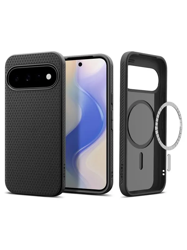 Spigen Liquid Air MagSafe - matte black - Google Pixel 11