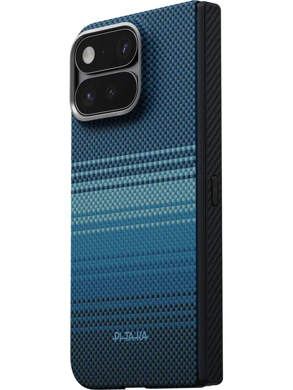 PITAKA Edge Case - Back Cover with central Axis - Moonrise 2.0 - Google Pixel 11 Pro Fold
