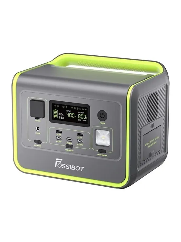 FOSSiBOT FOSSIBOT F800 800W Laddstation (Grön)