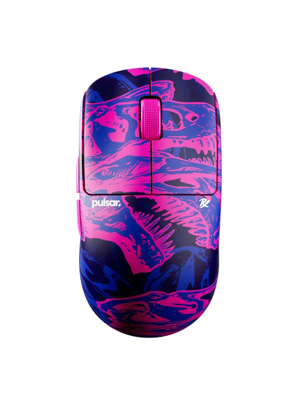 Pulsar X2 CRAZYLIGHT Mini Wireless - PRX Edition - Gamingmus - Optic - 5 knappar - Lila