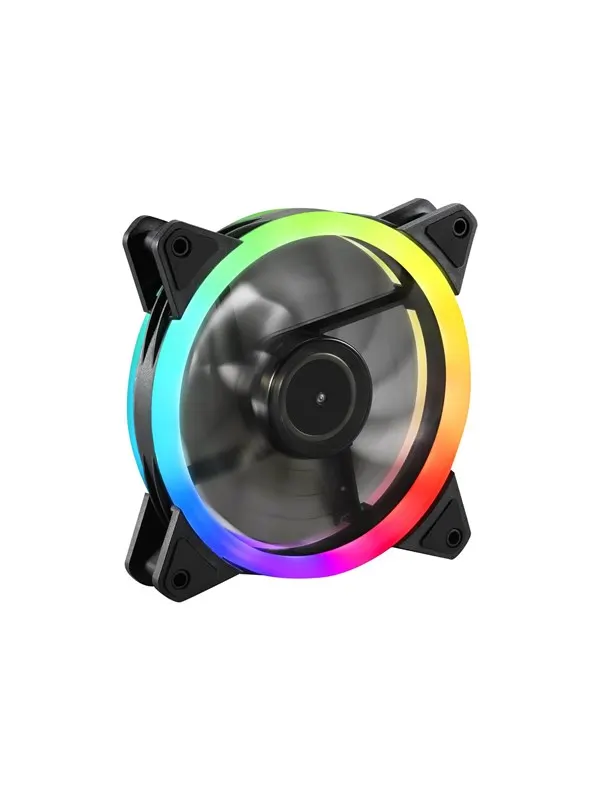 Sharkoon SHARK Blades PWM RGB - Chassi fläkt - 120mm - Svart