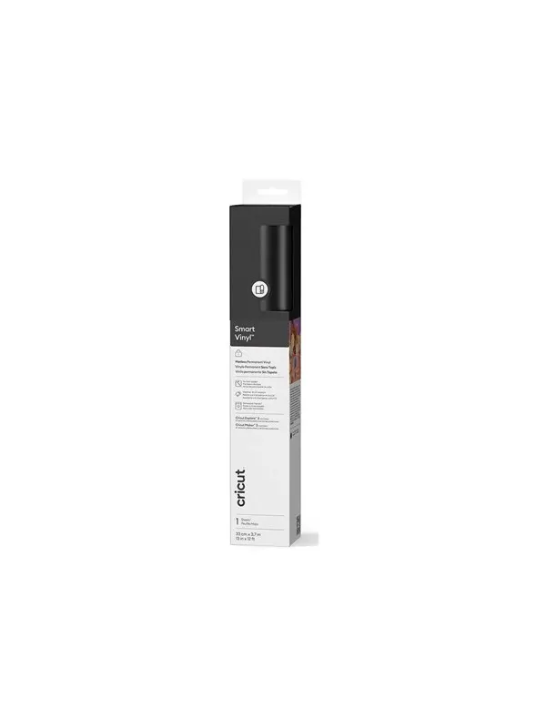 Cricut Smart Vinyl - craft material - 33 cm x 3.7 m - black - vinyl