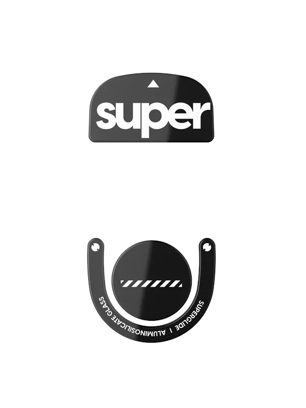 Pulsar Superglide (Type-C) for Logitech G PRO X SUPERLIGHT 2 - Svart