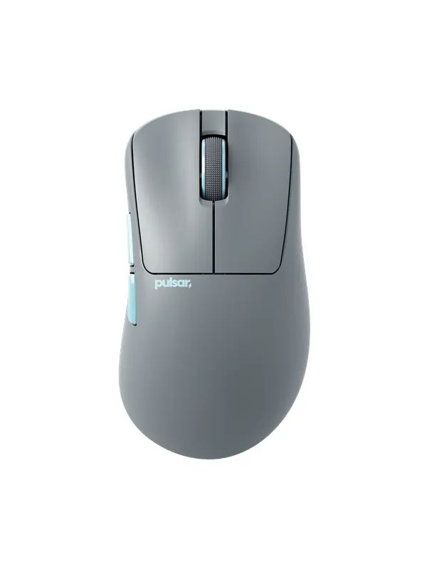 Pulsar Xlite CrazyLight Mini Wireless (Rock) - Gamingmus - Optic - 5 knappar - Grå