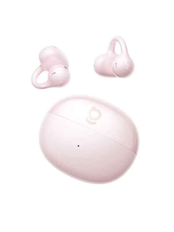 Baseus OWS Bass BC1 Earphones with Clip - Pink